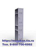 Металлический шкаф для раздевалок и спецодежды шр-12L300 доп.секция(в комплекте проушина под навесной замок) в Ставрополе - stavropol.metakonrt.ru | фото