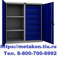 Металлический шкаф инструментальный лмтн-1095 -7 в Ставрополе - stavropol.metakonrt.ru | фото